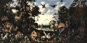 Roelant Savery The Paradise oil painting
